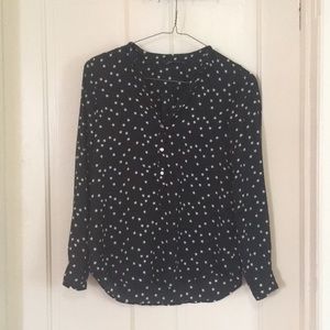 Starry long sleeve dress shirt